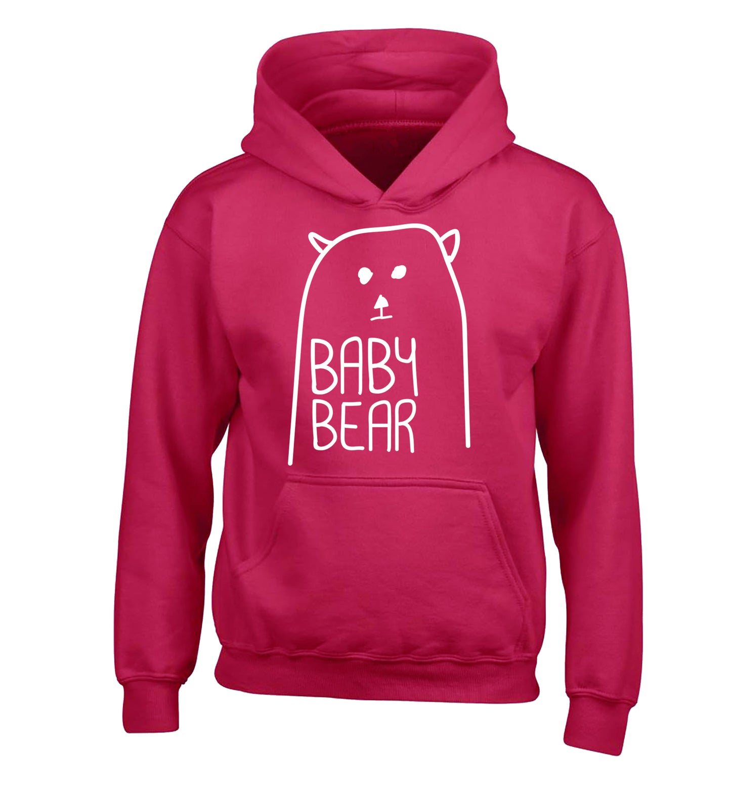Baby bear children's pink hoodie 12-13 Years