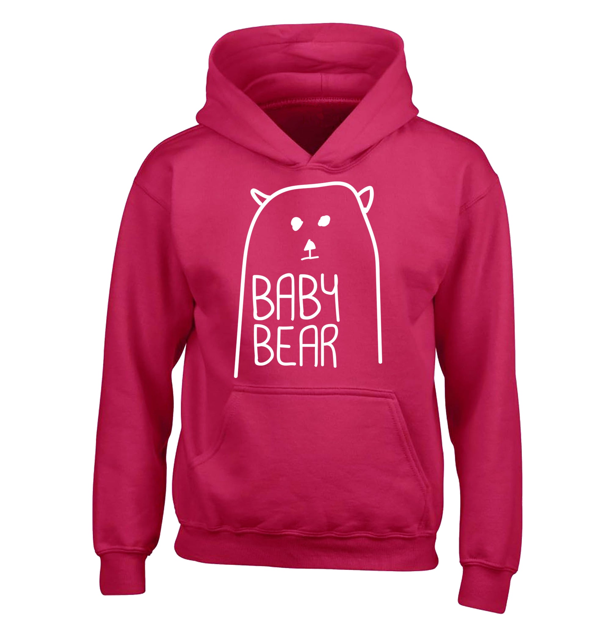 Baby bear children's pink hoodie 12-13 Years