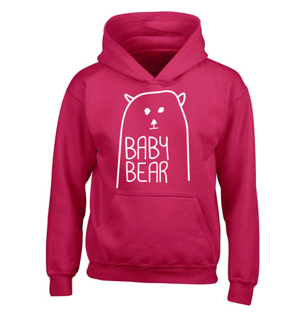 Baby bear children's pink hoodie 12-13 Years