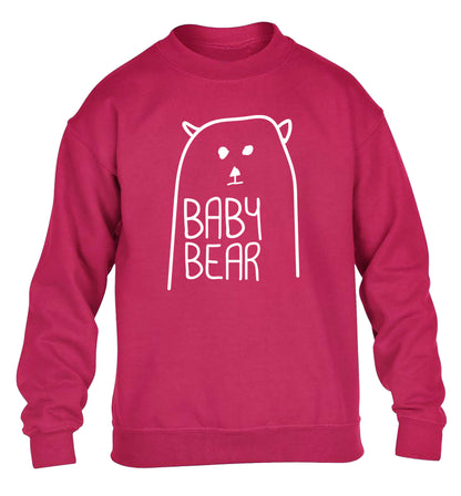 Baby bear children's pink sweater 12-13 Years