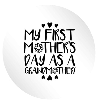 It's my first mother's day as a grandmother 24 @ 45mm matt circle stickers