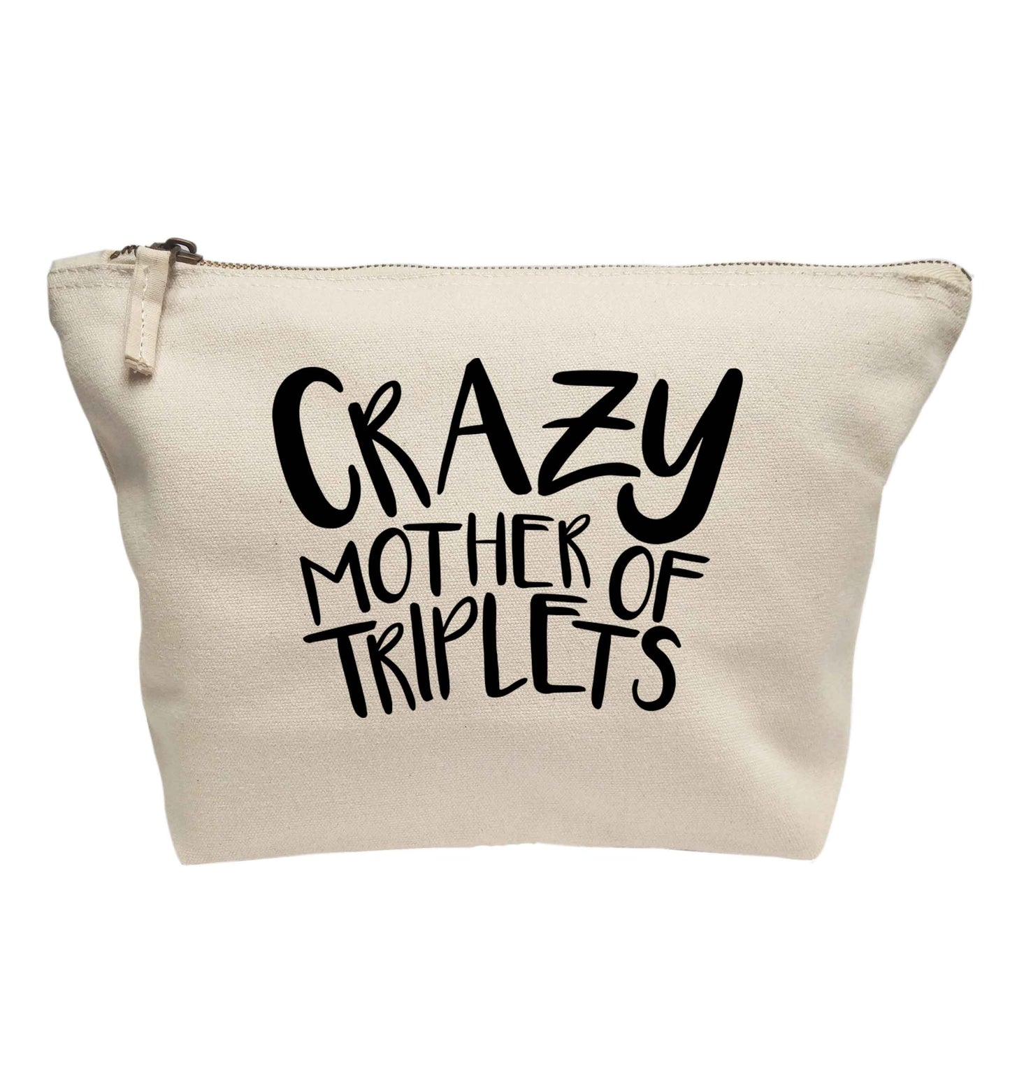 Crazy mother of triplets | Makeup / wash bag
