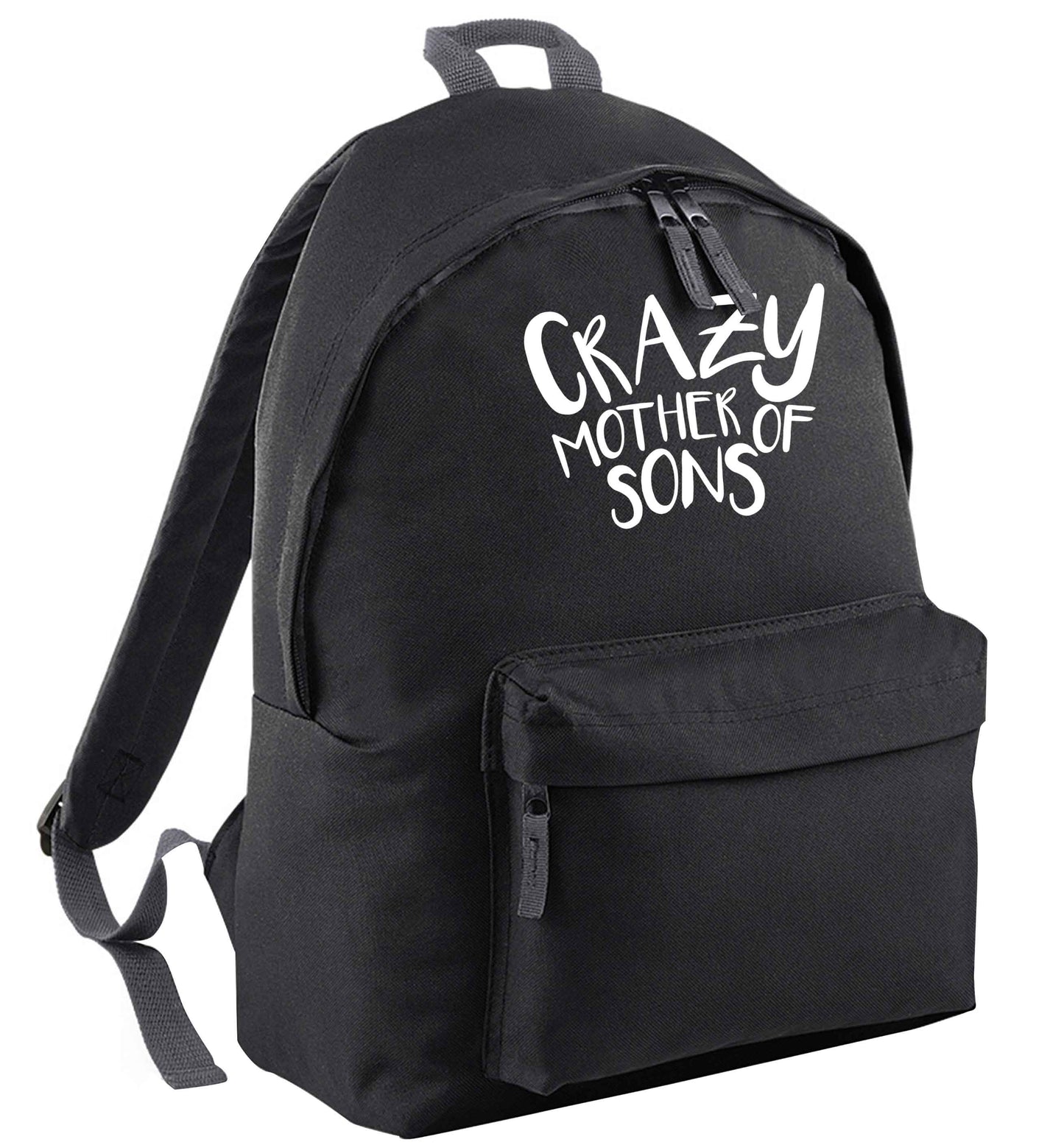 Crazy mother of sons | Adults backpack