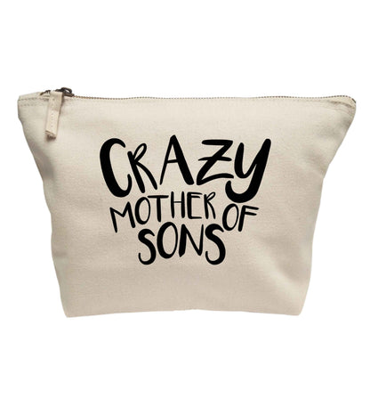 Crazy mother of sons | Makeup / wash bag