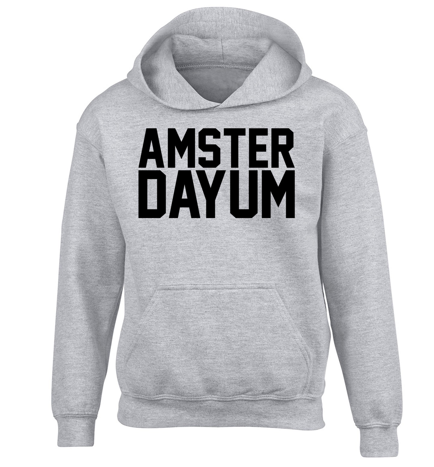 Amsterdayum children's grey hoodie 12-13 Years