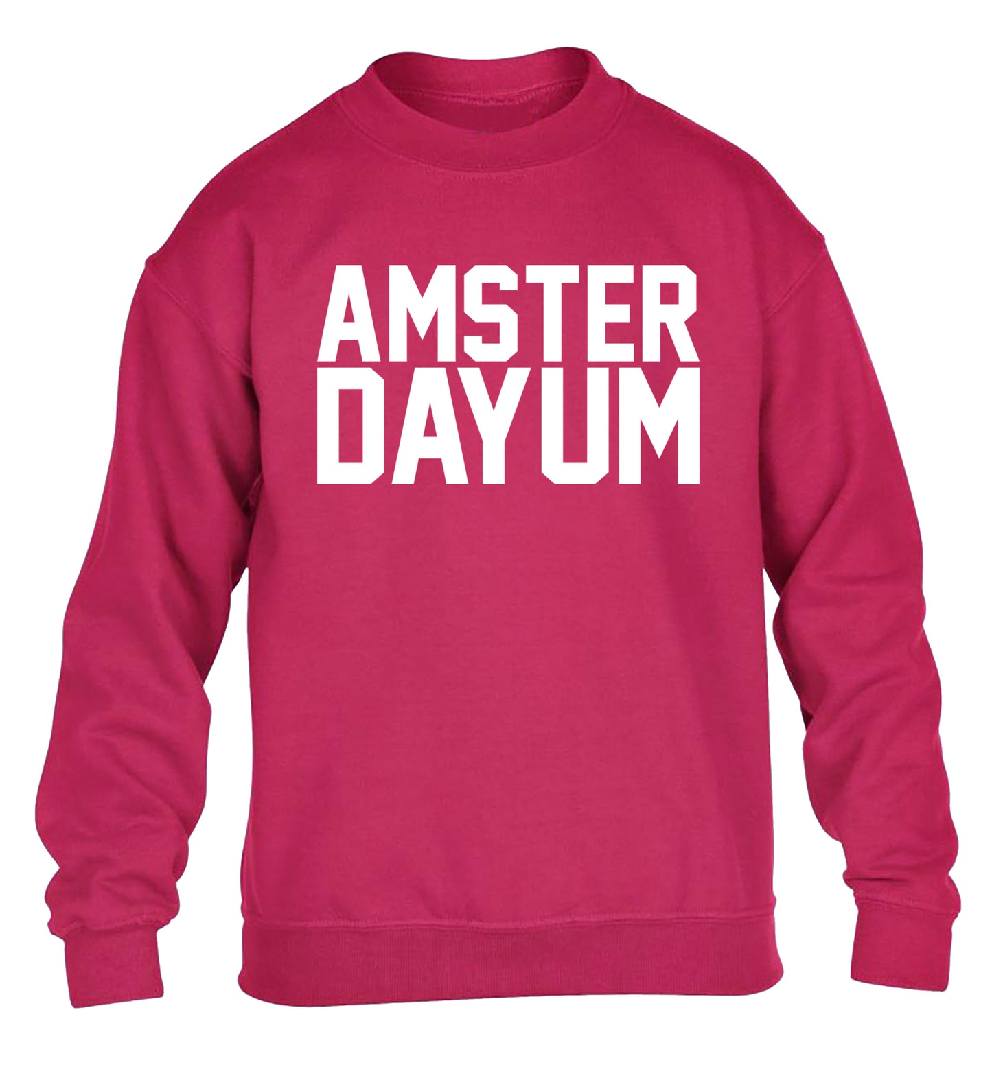 Amsterdayum children's pink sweater 12-13 Years