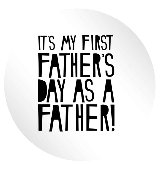 It's my first father's day as a father! 24 @ 45mm matt circle stickers