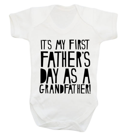 It's my first Father's Day as a Grandfather! Baby Vest white 18-24 months