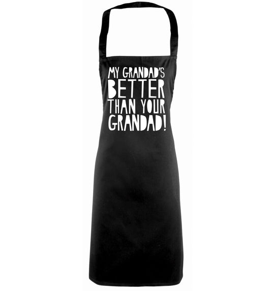 My Grandad's better than your grandad black apron