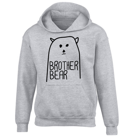 Brother bear children's grey hoodie 12-13 Years