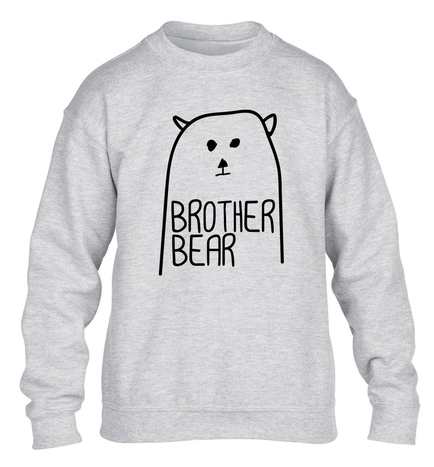 Brother bear children's grey sweater 12-13 Years