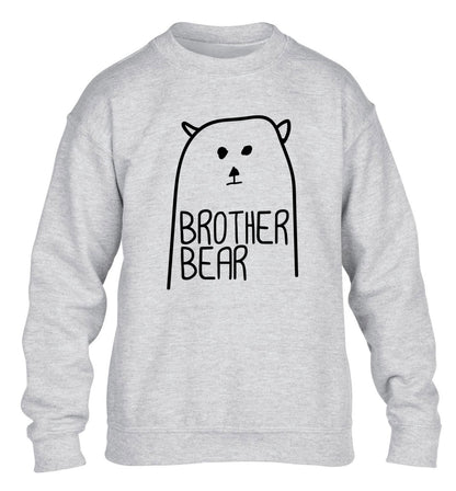 Brother bear children's grey sweater 12-13 Years