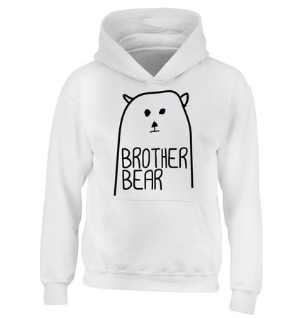 Brother bear children's white hoodie 12-13 Years