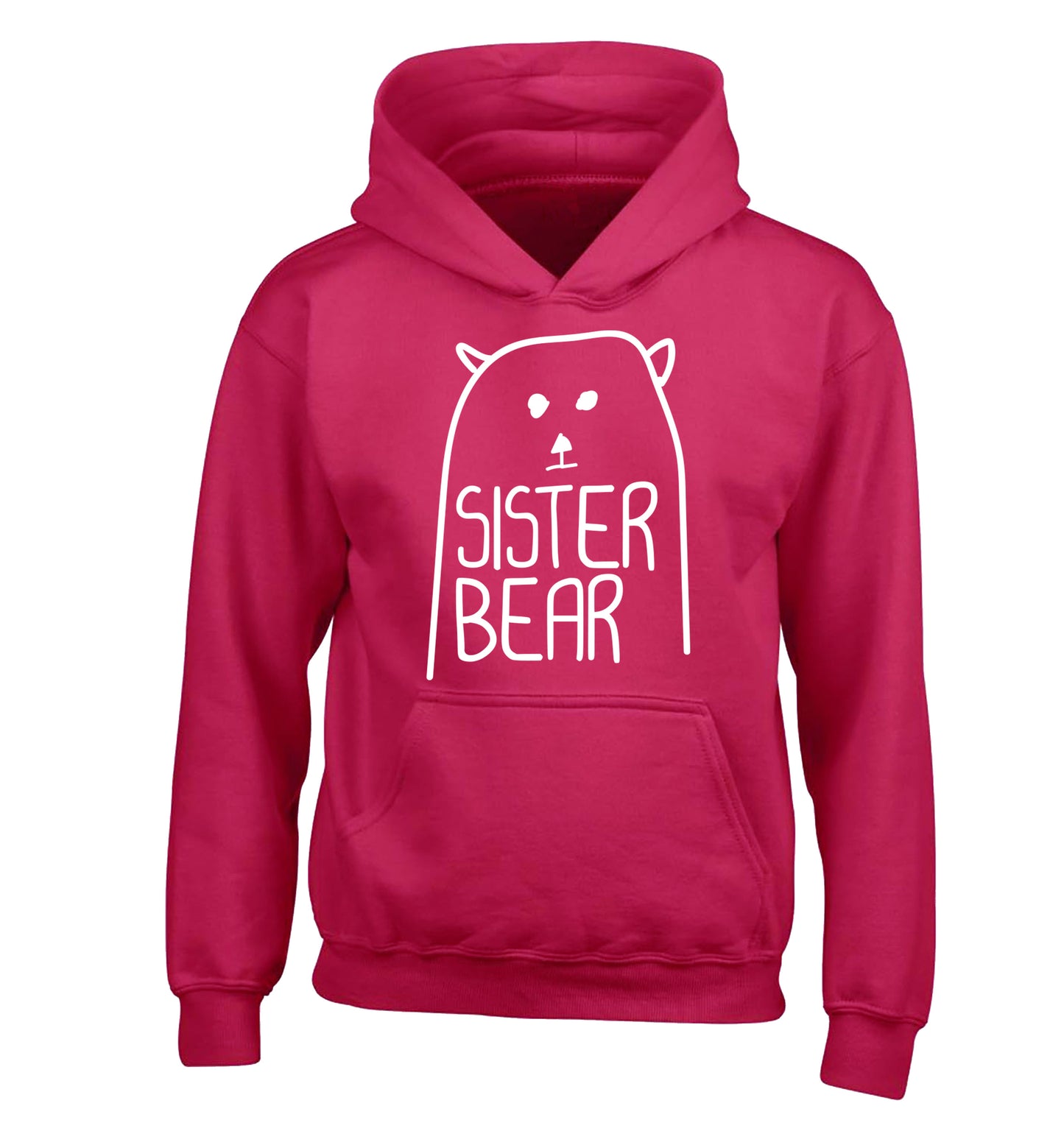 Sister bear children's pink hoodie 12-13 Years