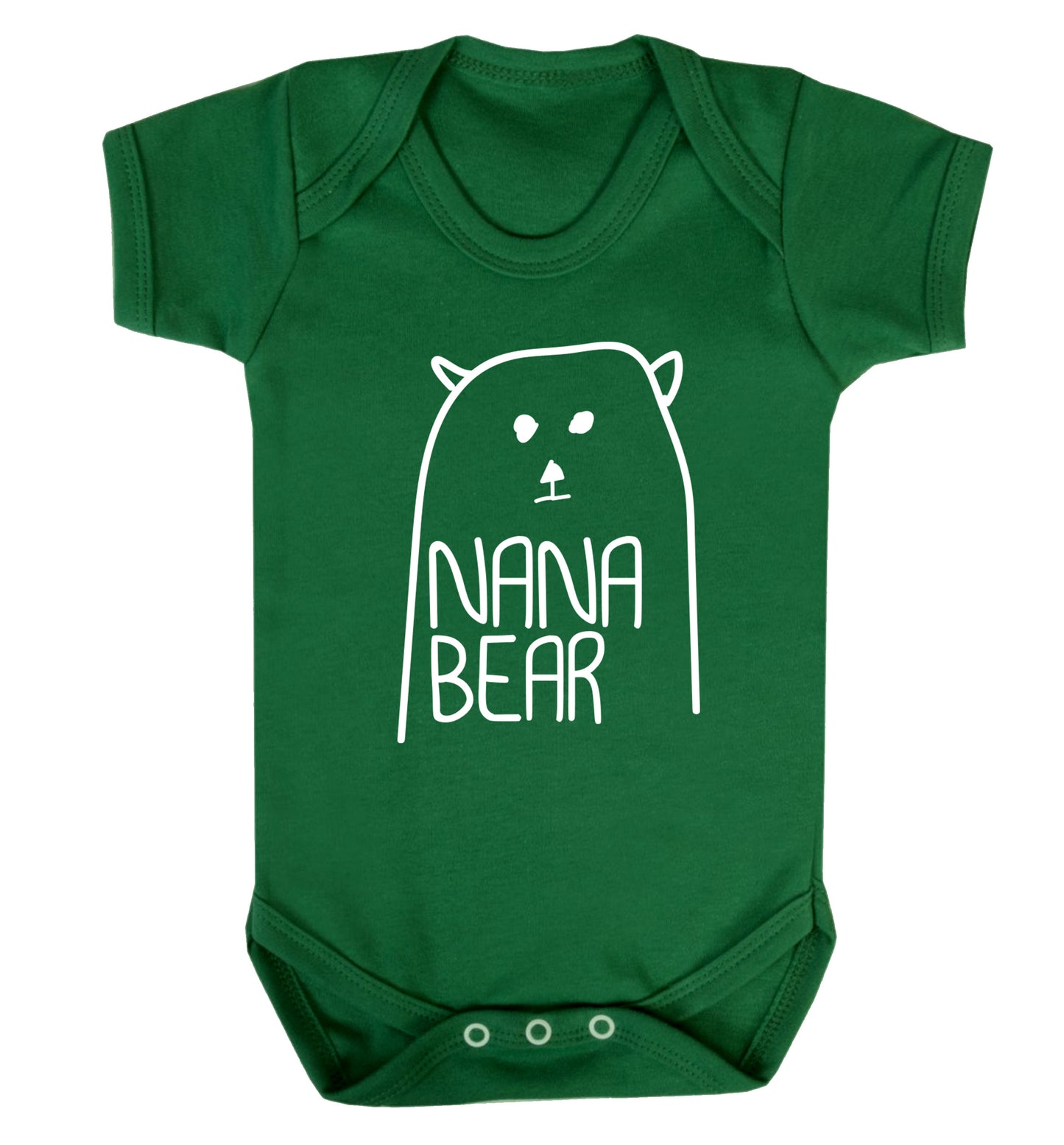 Nana bear Baby Vest green 18-24 months