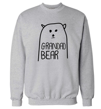 Grandad bear Adult's unisex grey Sweater 2XL