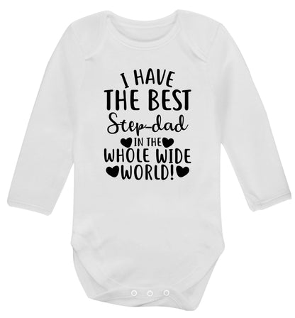 I have the best step-dad in the whole wide world! Baby Vest long sleeved white 6-12 months