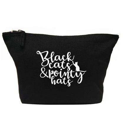 Black cats and pointy hats | Makeup / wash bag