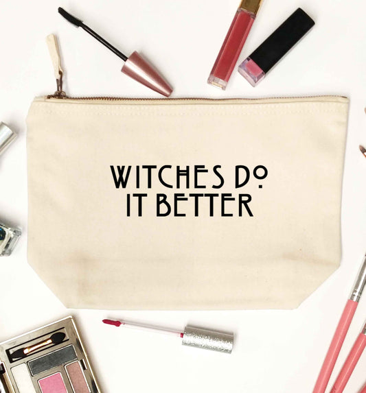 Witches do it better natural makeup bag