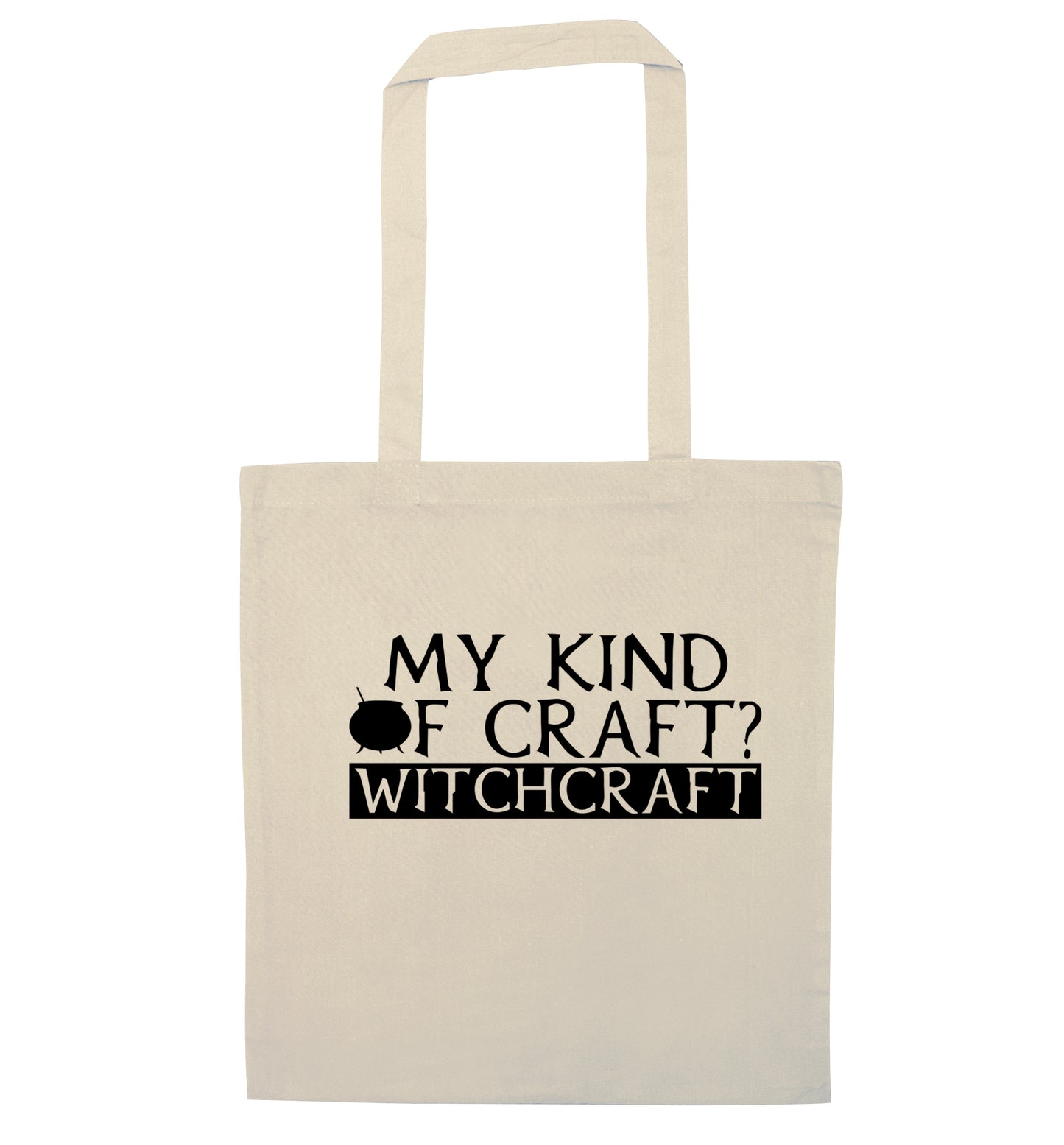My favourite kind of craft? Witchcraft natural tote bag