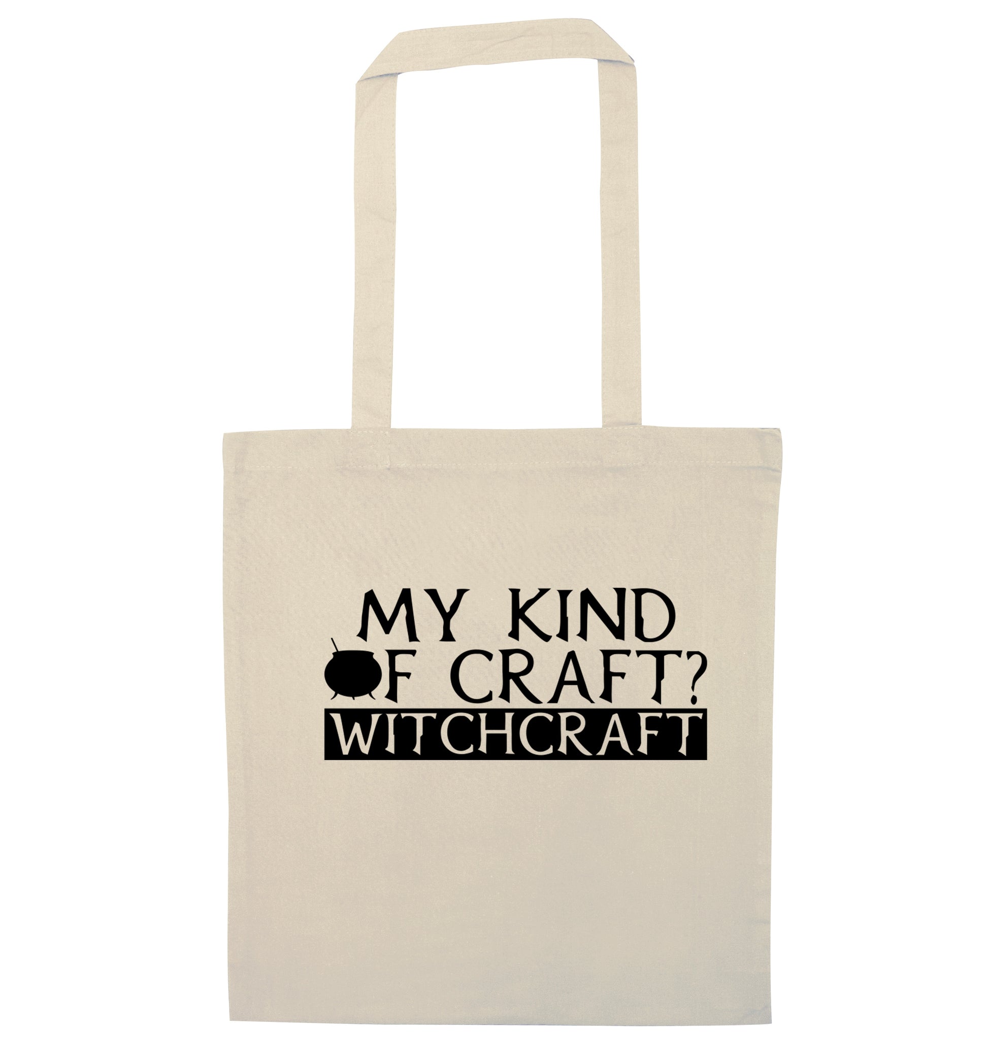 My favourite kind of craft? Witchcraft natural tote bag