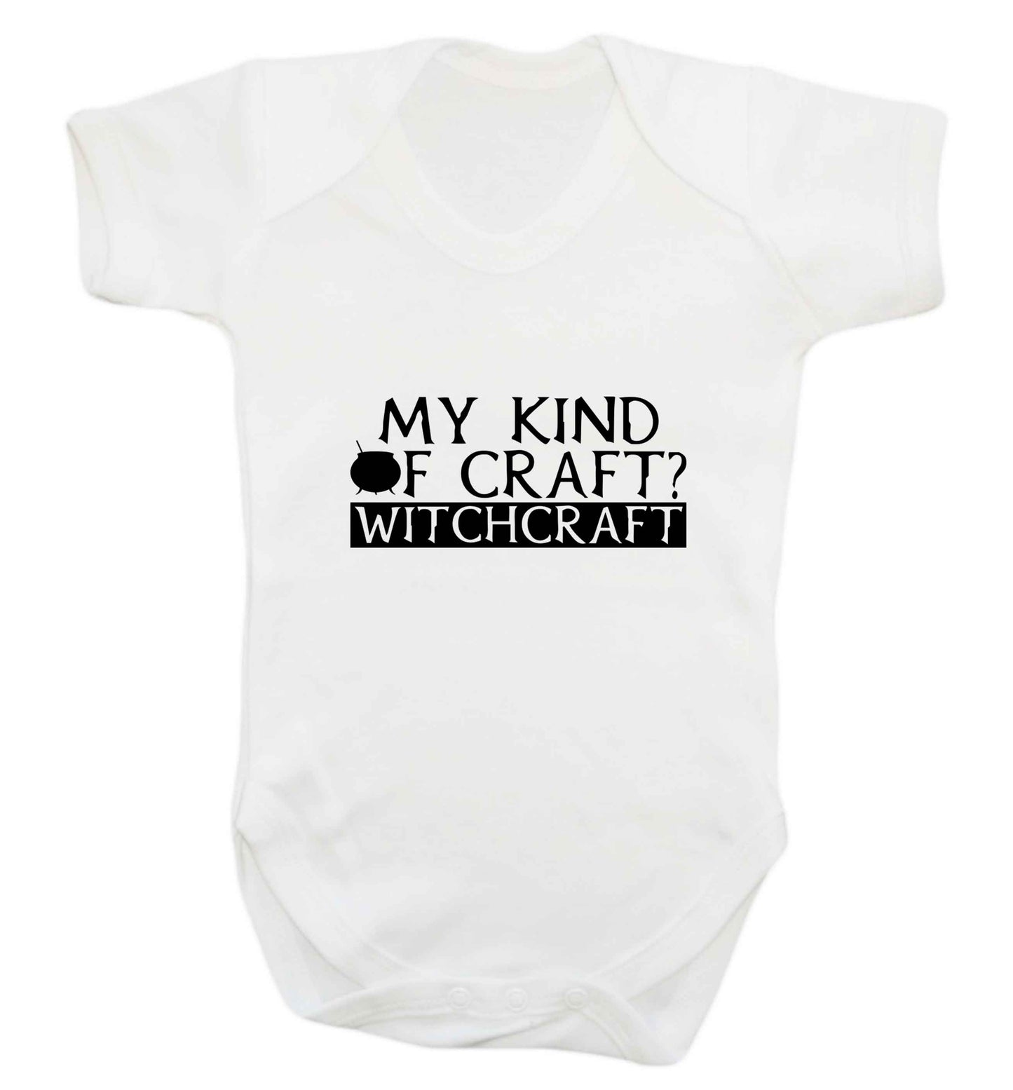 My king of craft? witchcraft  baby vest white 18-24 months