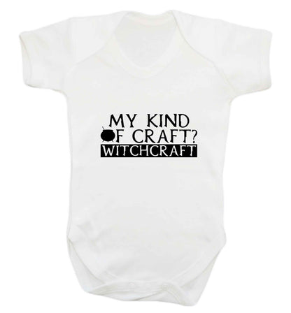 My king of craft? witchcraft  baby vest white 18-24 months