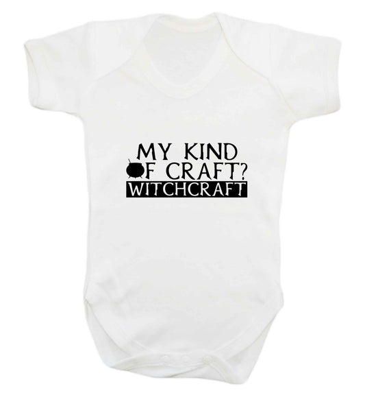 My king of craft? witchcraft  baby vest white 18-24 months