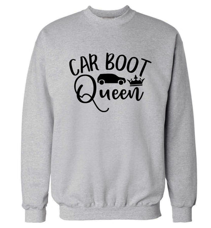Carboot Queen Adult's unisex grey Sweater 2XL