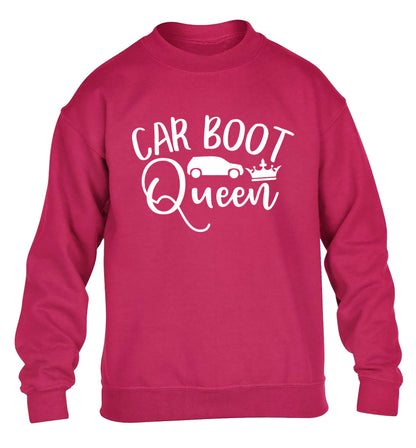 Carboot Queen children's pink sweater 12-13 Years