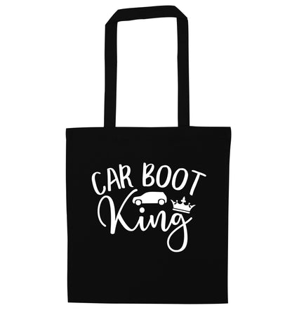 Carboot King black tote bag