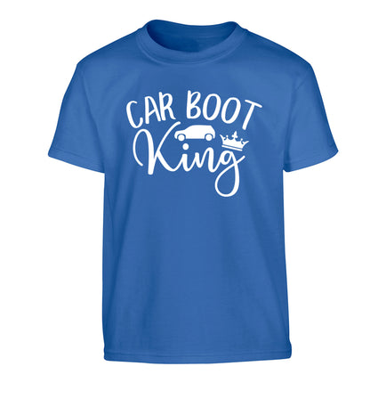 Carboot King Children's blue Tshirt 12-13 Years