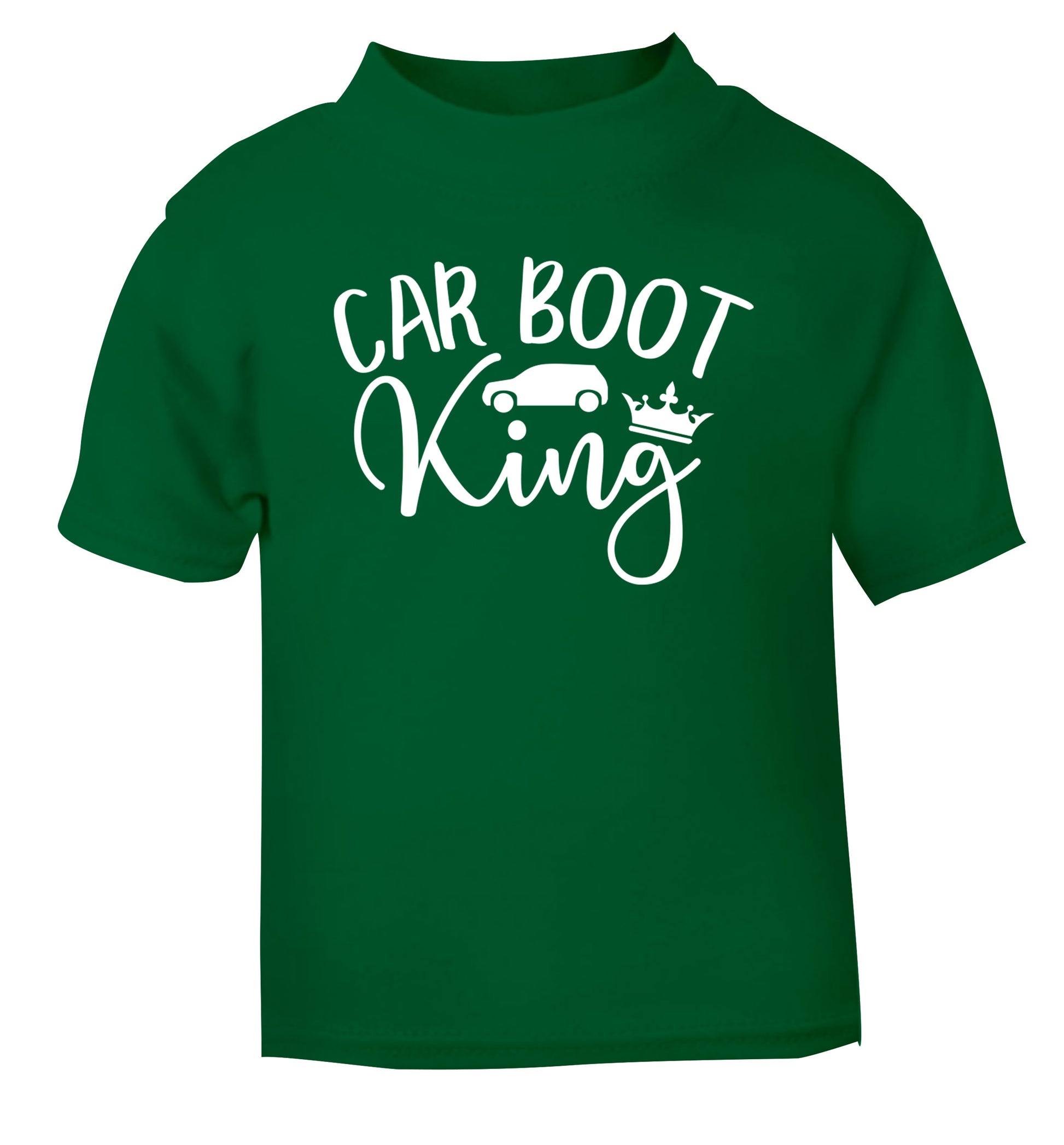 Carboot King green Baby Toddler Tshirt 2 Years