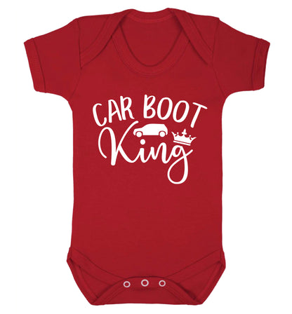 Carboot King Baby Vest red 18-24 months