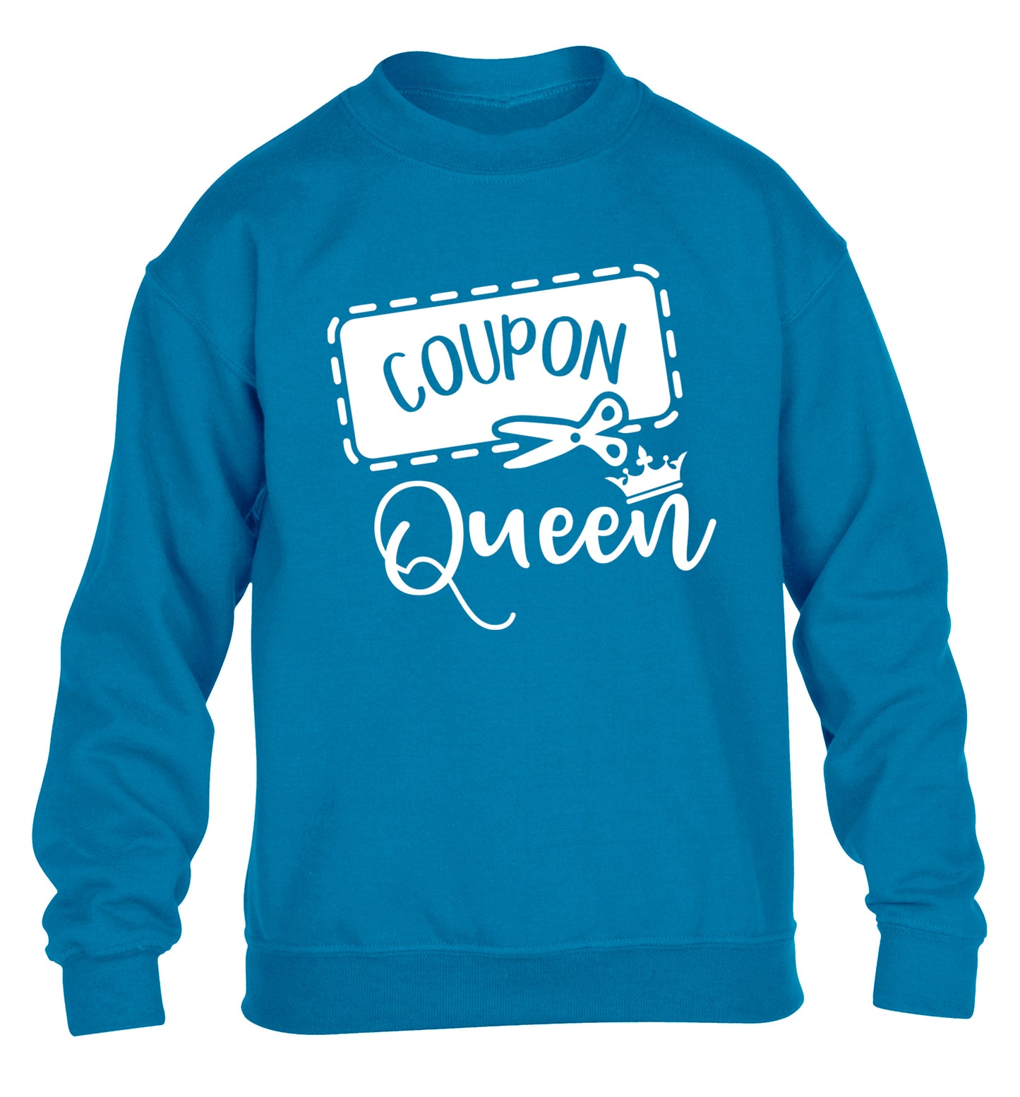 Coupon Queen children's blue sweater 12-13 Years