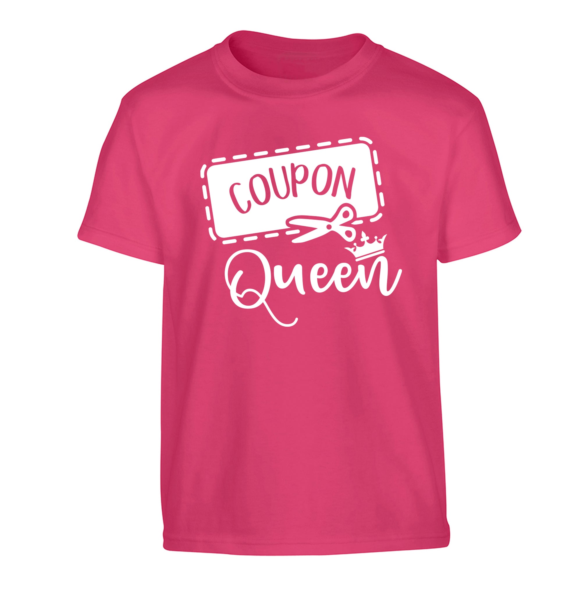 Coupon Queen Children's pink Tshirt 12-13 Years