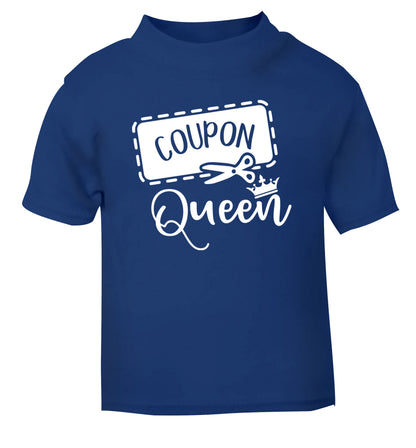 Coupon Queen blue Baby Toddler Tshirt 2 Years