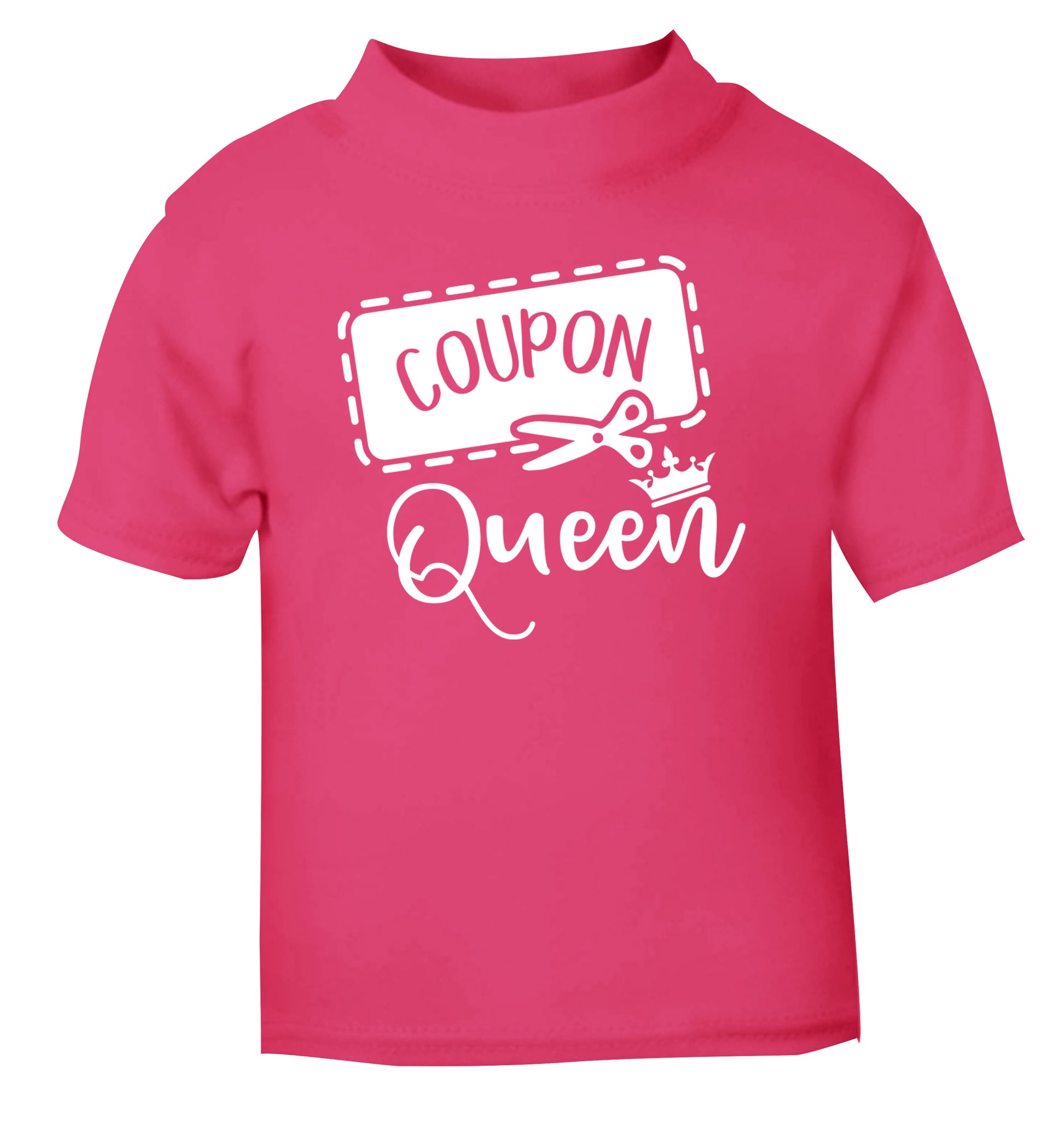 Coupon Queen pink Baby Toddler Tshirt 2 Years