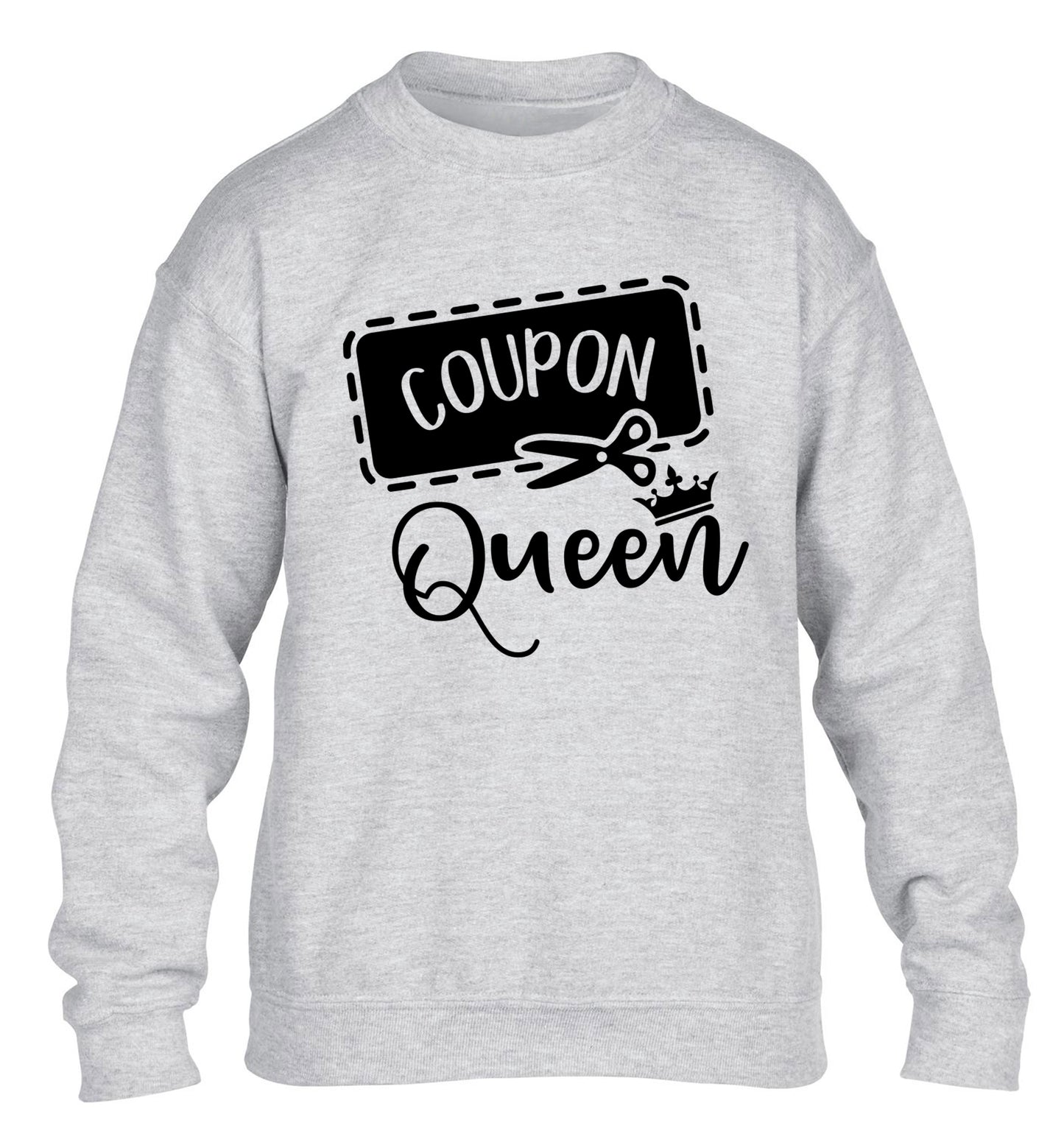 Coupon Queen children's grey sweater 12-13 Years