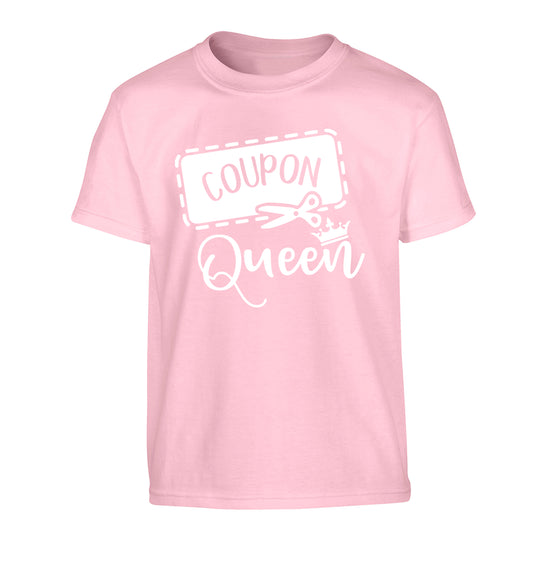 Coupon Queen Children's light pink Tshirt 12-13 Years