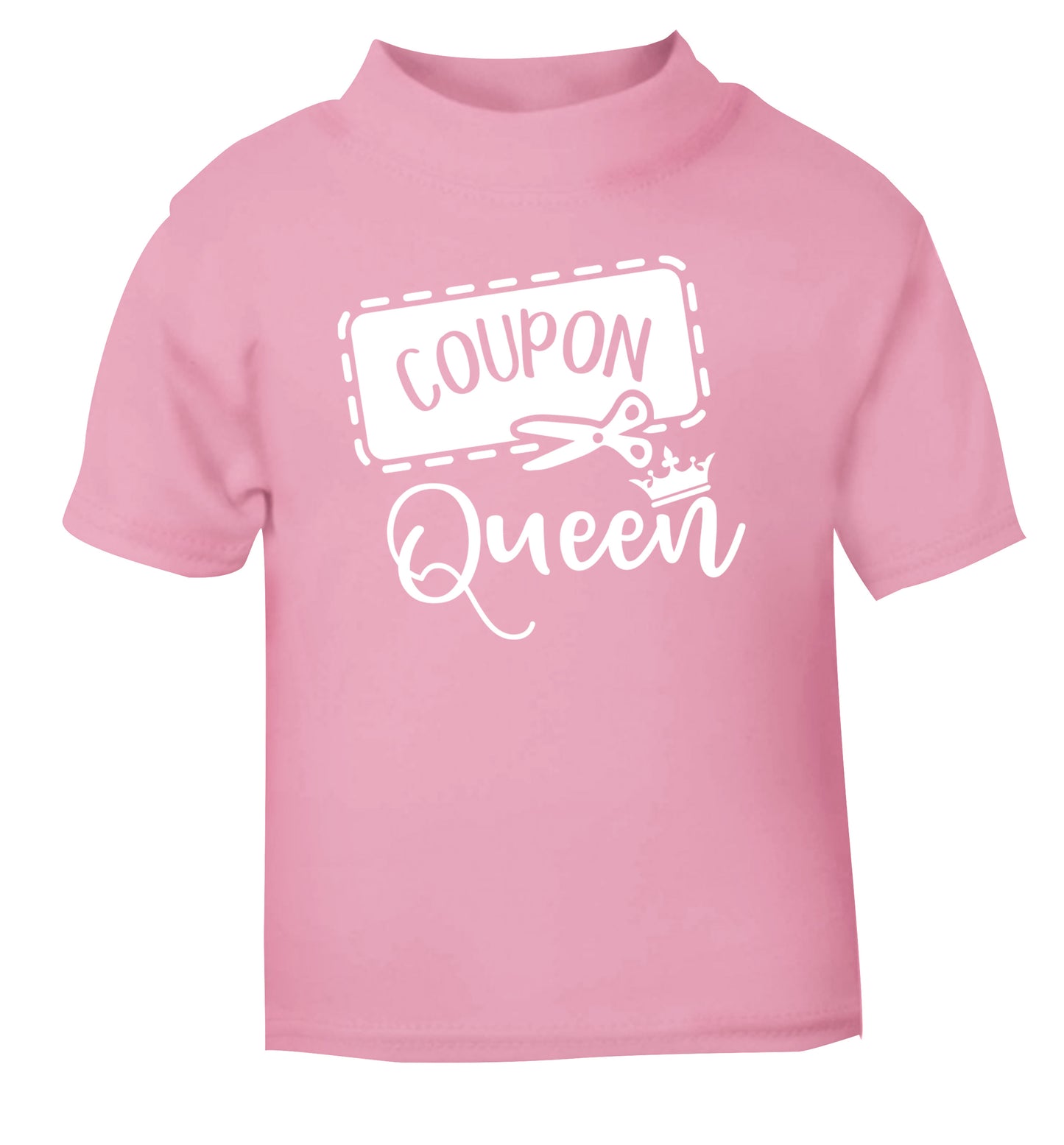 Coupon Queen light pink Baby Toddler Tshirt 2 Years