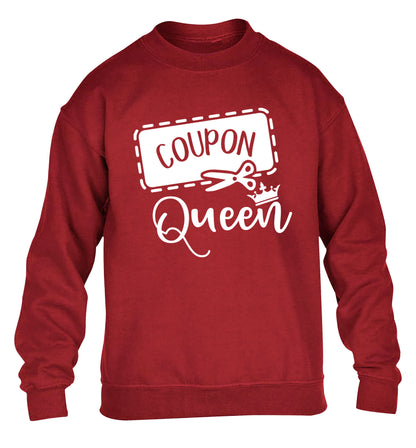 Coupon Queen children's grey sweater 12-13 Years