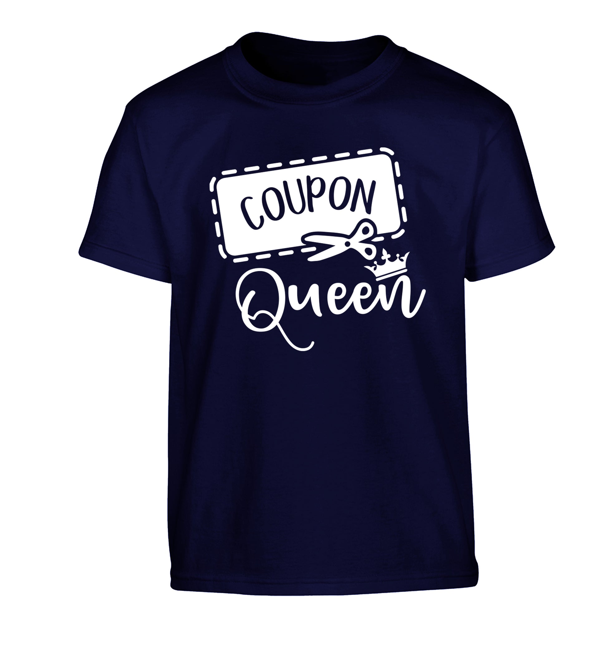 Coupon Queen Children's navy Tshirt 12-13 Years