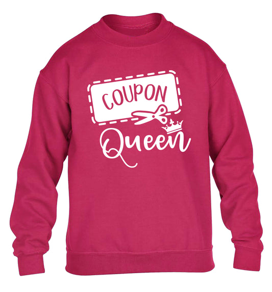 Coupon Queen children's pink sweater 12-13 Years
