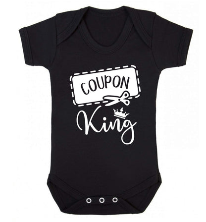 Coupon King Baby Vest black 18-24 months