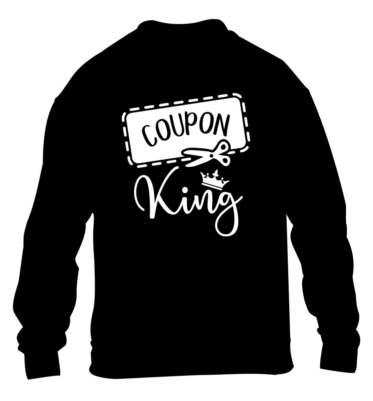 Coupon King children's black sweater 12-13 Years