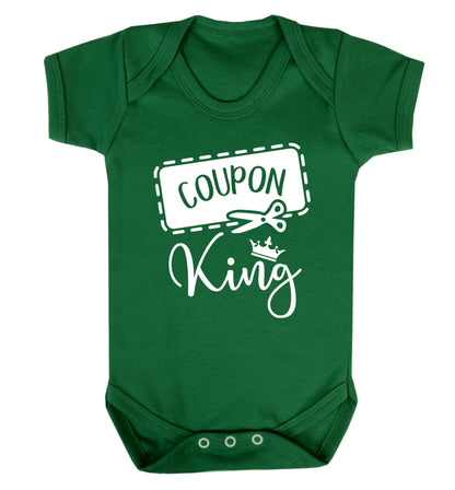 Coupon King Baby Vest green 18-24 months