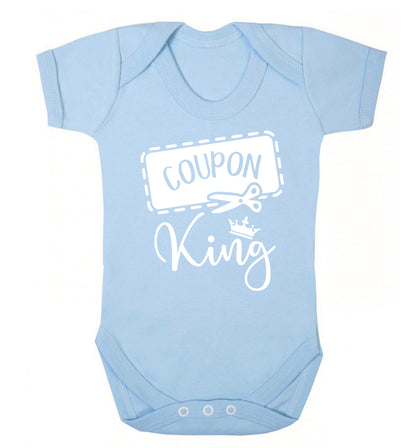 Coupon King Baby Vest pale blue 18-24 months