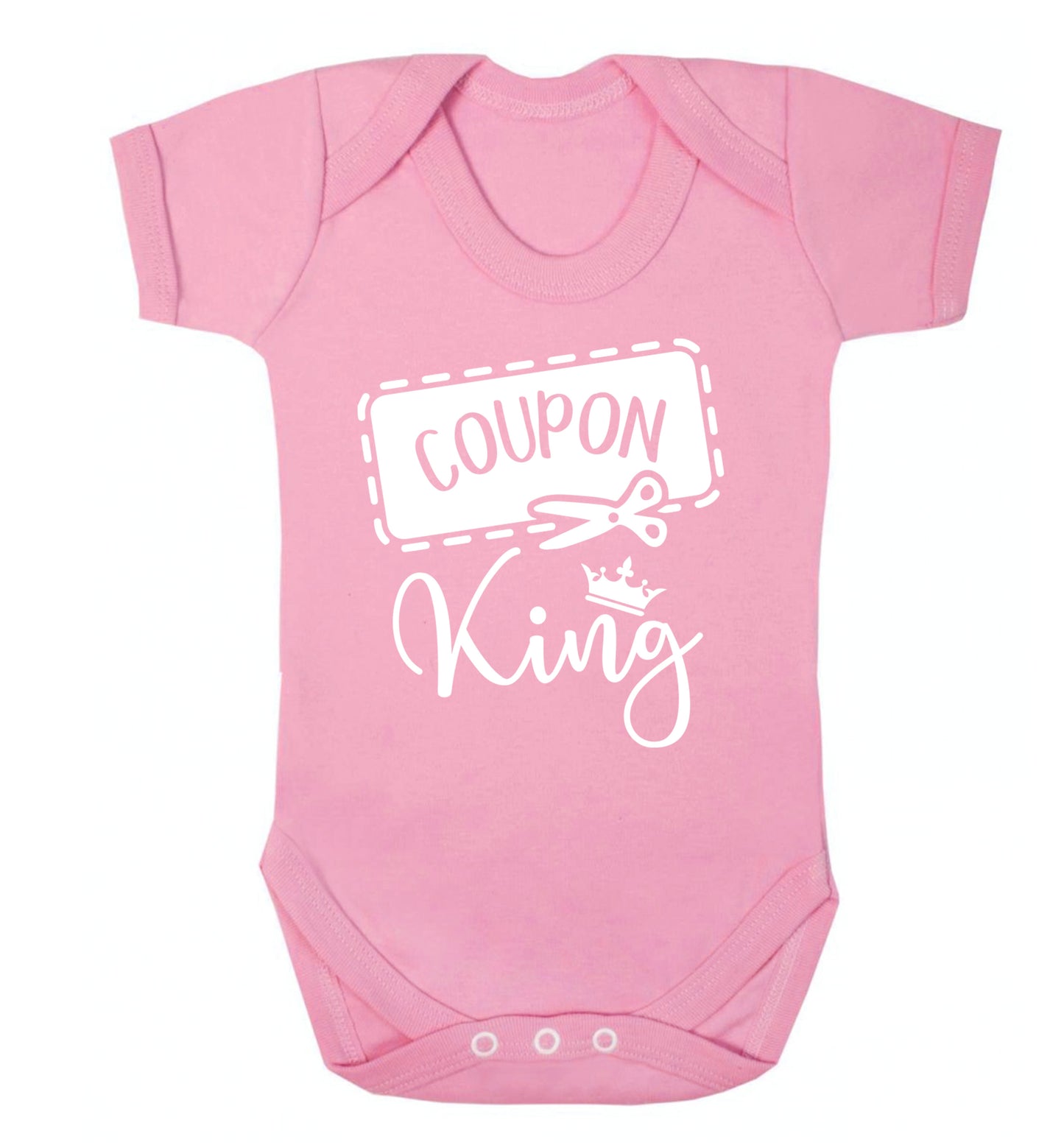 Coupon King Baby Vest pale pink 18-24 months