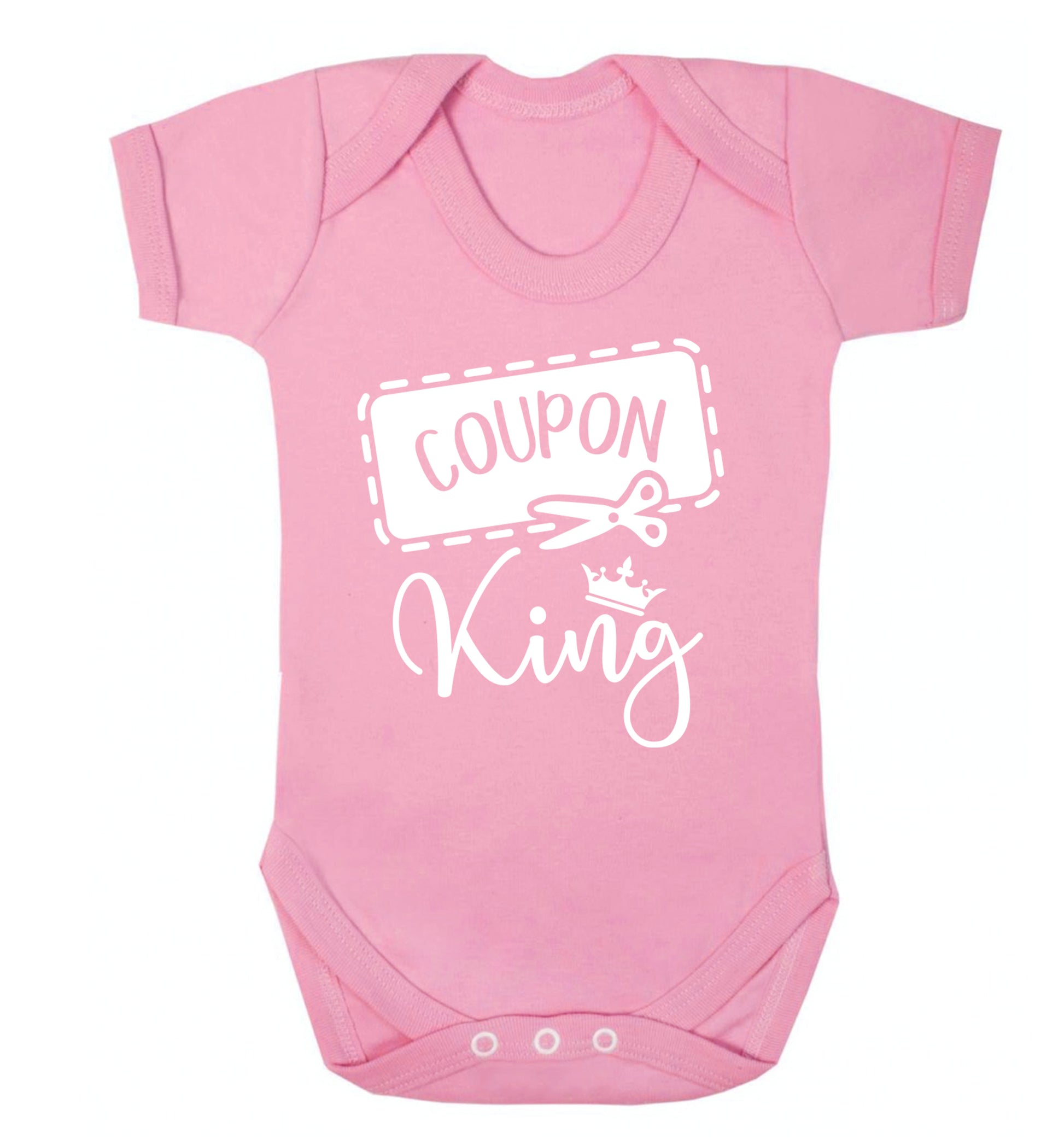 Coupon King Baby Vest pale pink 18-24 months